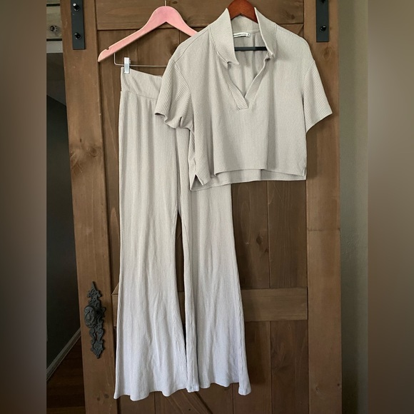 Abercrombie & Fitch Other - Abercrombie & Fitch Ribbed Lounge Set